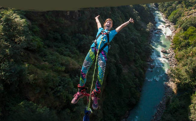 Bungy Jump in Nepal