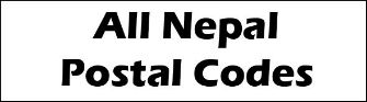 All Nepal Postal Codes