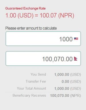 Send Money to Nepal through Muncha