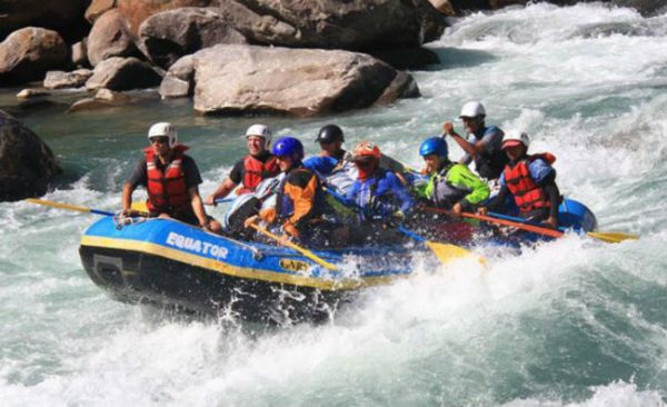 rafting in Nepal