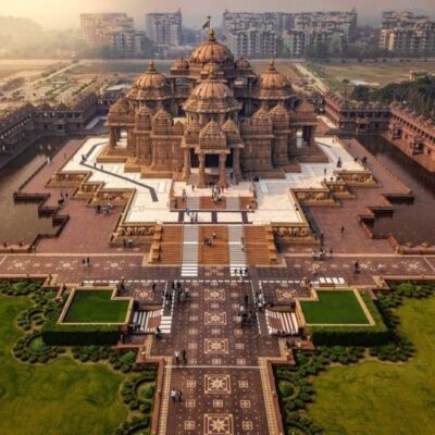 The World’s Largest Hindu Temple (Swaminarayan) in new Jersey, USA